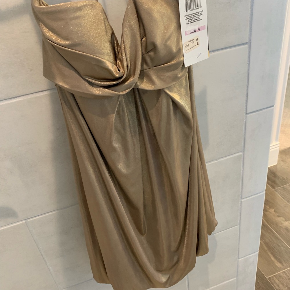 Beautiful gold shimmer dress
